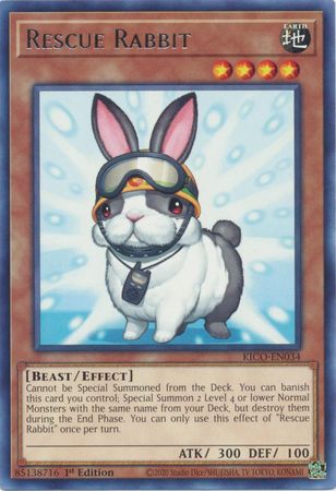 Rescue Rabbit - KICO-EN034 -Rare 1st Edition