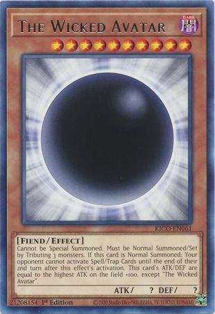 The Wicked Avatar - KICO-EN061 -Rare 1st Edition