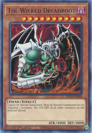 The Wicked Dreadroot - KICO-EN060 -Rare 1st Edition
