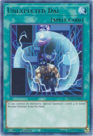 Playset 3 3x Unexpected Dai - Kico-en055 - Rare 1st Edition