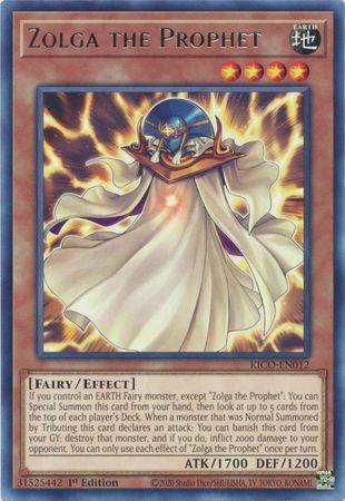 Playset 3 3x Zolga The Prophet - Kico-en012 - Rare 1st Edition