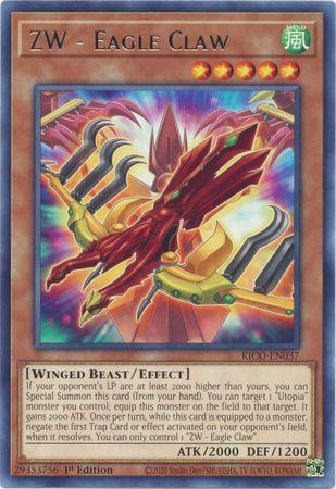 Playset 3 3x Zw - Eagle Claw - Kico-en037 - Rare 1st Edition