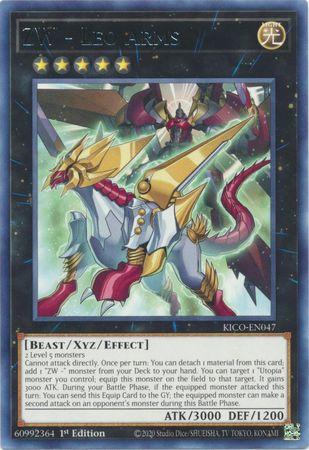 Playset 3 3x Zw - Leo Arms - Kico-en047 - Rare 1st Edition