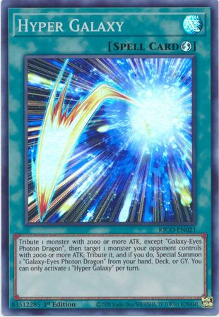 Hyper Galaxy - KICO-EN021 -Super Rare 1st Edition
