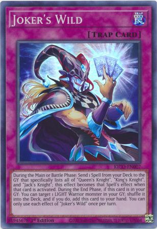 Joker's Wild - KICO-EN007 -Super Rare 1st Edition