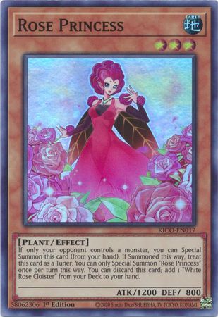 Rose Princess - KICO-EN017 -Super Rare 1st Edition