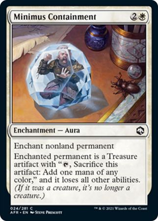 FOIL Minimus Containment 024/281 - Adventures in the Forgotten Realm