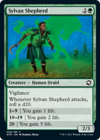 FOIL Sylvan Shepherd 206/281 - Adventures in the Forgotten Realm