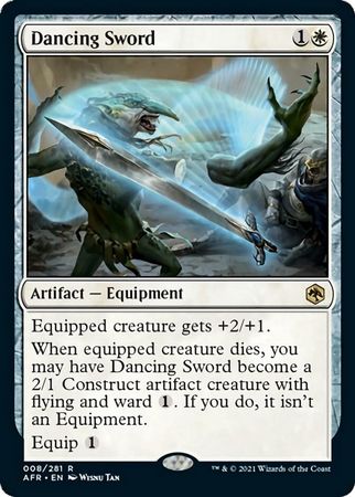 FOIL Dancing Sword 008/281 - Adventures in the Forgotten Realm