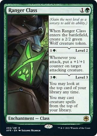 FOIL Ranger Class 202/281 - Adventures in the Forgotten Realm