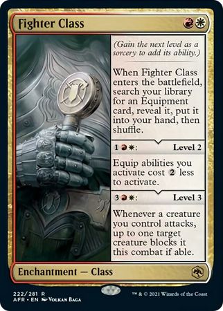 FOIL Fighter Class 222/281 - Adventures in the Forgotten Realm