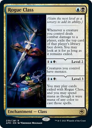 FOIL Rogue Class 230/281 - Adventures in the Forgotten Realm