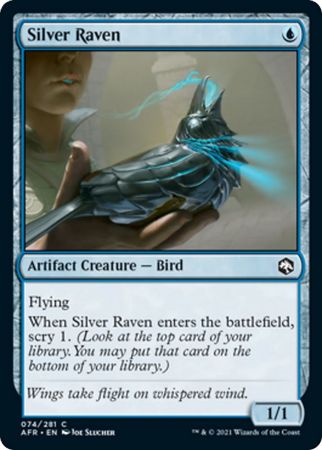 FOIL Silver Raven 074/281 - Adventures in the Forgotten Realm