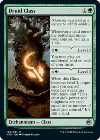 FOIL Druid Class 180/281 - Adventures in the Forgotten Realm