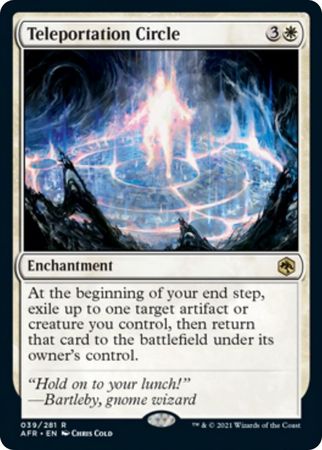 FOIL Teleportation Circle 039/281 - Adventures in the Forgotten Realm