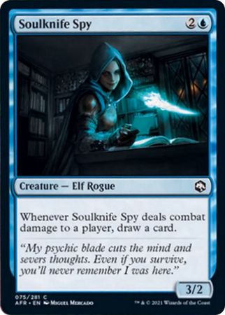 FOIL Soulknife Spy 075/281 - Adventures in the Forgotten Realm