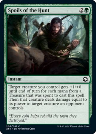 FOIL Spoils of the Hunt 205/281 - Adventures in the Forgotten Realm