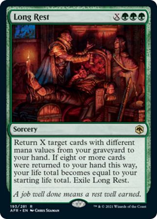 FOIL Long Rest 193/281 - Adventures in the Forgotten Realm
