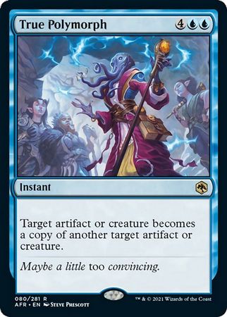 FOIL True Polymorph 080/281 - Adventures in the Forgotten Realm