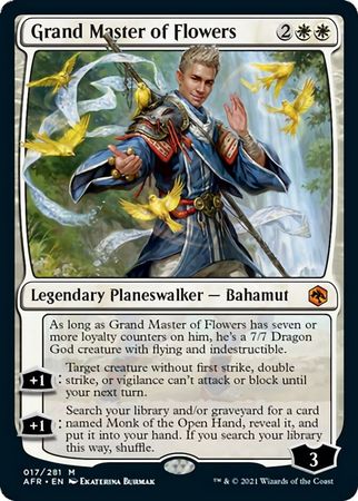 FOIL Grand Master of Flowers 017/281 - Adventures in the Forgotten Realm