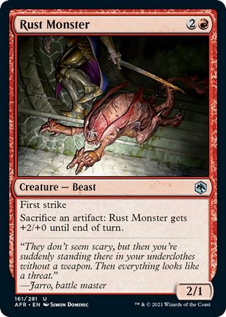FOIL Rust Monster 161/281 - Adventures in the Forgotten Realm