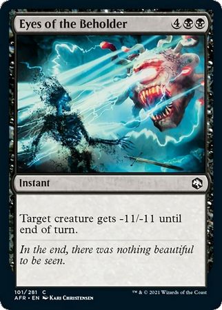 FOIL Eyes of the Beholder 101/281 - Adventures in the Forgotten Realm