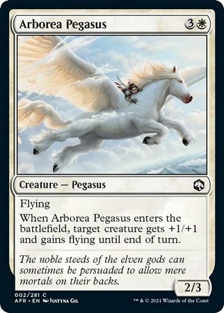 FOIL Arborea Pegasus 002/281 - Adventures in the Forgotten Realm