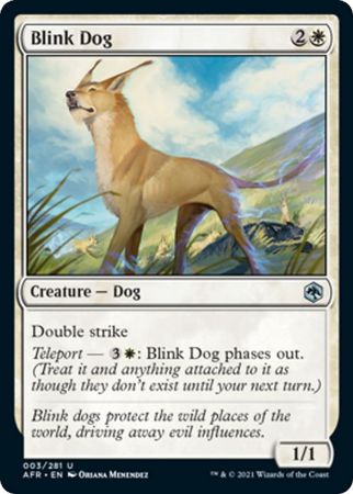 FOIL Blink Dog 003/281 - Adventures in the Forgotten Realm