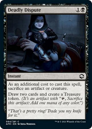 FOIL Deadly Dispute 094/281 - Adventures in the Forgotten Realm