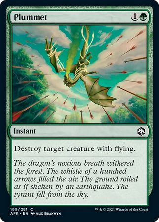 FOIL Plummet 199/281 - Adventures in the Forgotten Realm