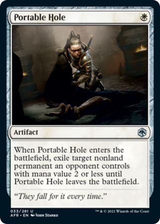 FOIL Portable Hole 033/281 - Adventures in the Forgotten Realm