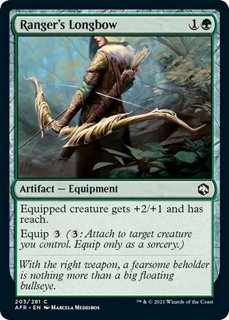 FOIL Ranger's Longbow 203/281 - Adventures in the Forgotten Realm