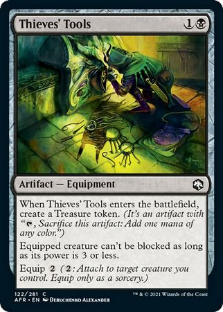 FOIL Thieves' Tools 122/281 - Adventures in the Forgotten Realm
