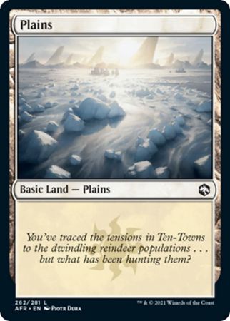 FOIL Plains 262/281 - Adventures in the Forgotten Realm