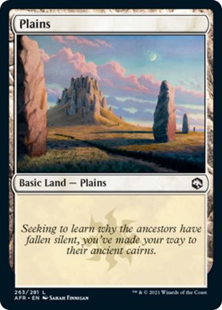 FOIL Plains 263/281 - Adventures in the Forgotten Realm