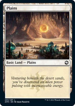 FOIL Plains 265/281 - Adventures in the Forgotten Realm