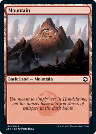 FOIL Mountain 274/281 - Adventures in the Forgotten Realm