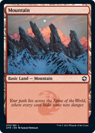 FOIL Mountain 275/281 - Adventures in the Forgotten Realm