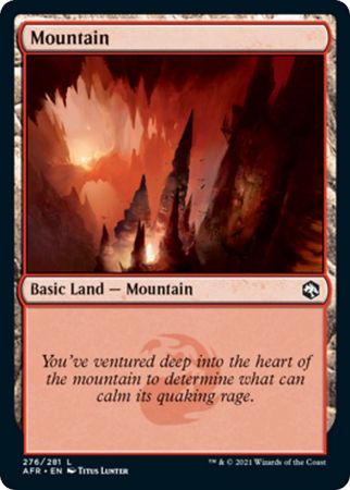 FOIL Mountain 276/281 - Adventures in the Forgotten Realm
