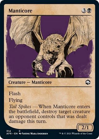 EXTENDED ART Yuan-Ti Malison 371 - Adventures in the Forgotten Realms