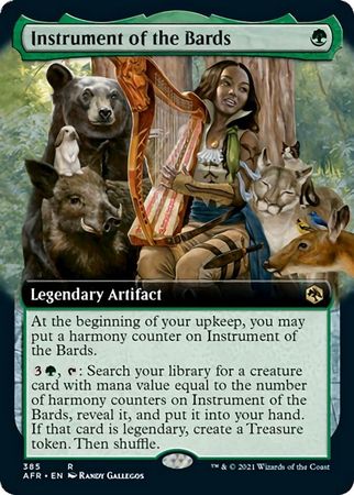 EXTENDED ART Instrument of the Bards 385 - Adventures in the Forgotten Realms