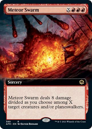 EXTENDED ART Meteor Swarm 380 - Adventures in the Forgotten Realms