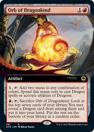 EXTENDED ART Orb of Dragonkind 381 - Adventures in the Forgotten Realms