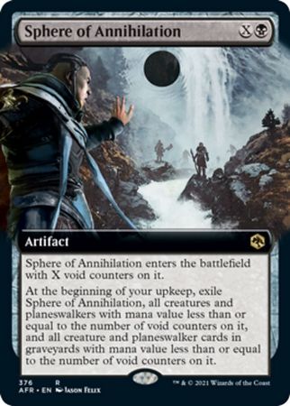 EXTENDED ART Sphere of Annihilation 376 - Adventures in the Forgotten Realms