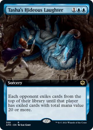EXTENDED ART Tasha's Hideous Laughter 368 - Adventures in the Forgotten Realms