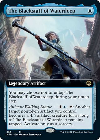 EXTENDED ART The Blackstaff of Waterdeep 365 - Adventures in the Forgotten Realms