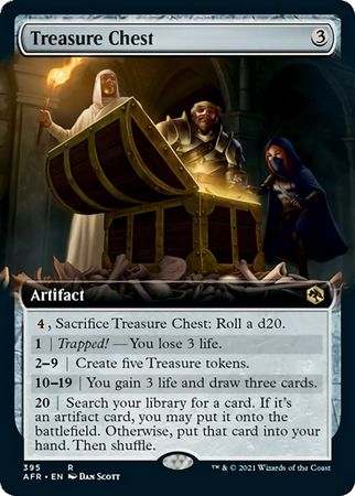 EXTENDED ART Treasure Chest 395 - Adventures in the Forgotten Realms
