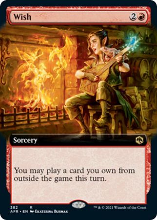 EXTENDED ART Wish 382 - Adventures in the Forgotten Realms