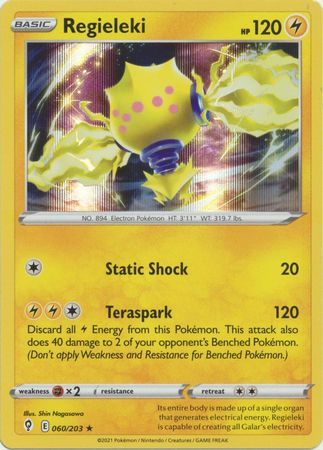 Regieleki - 60/203 - Holo Rare