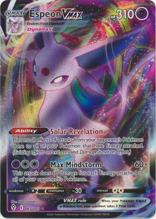 Espeon VMAX - 65/203 - Ultra Rare